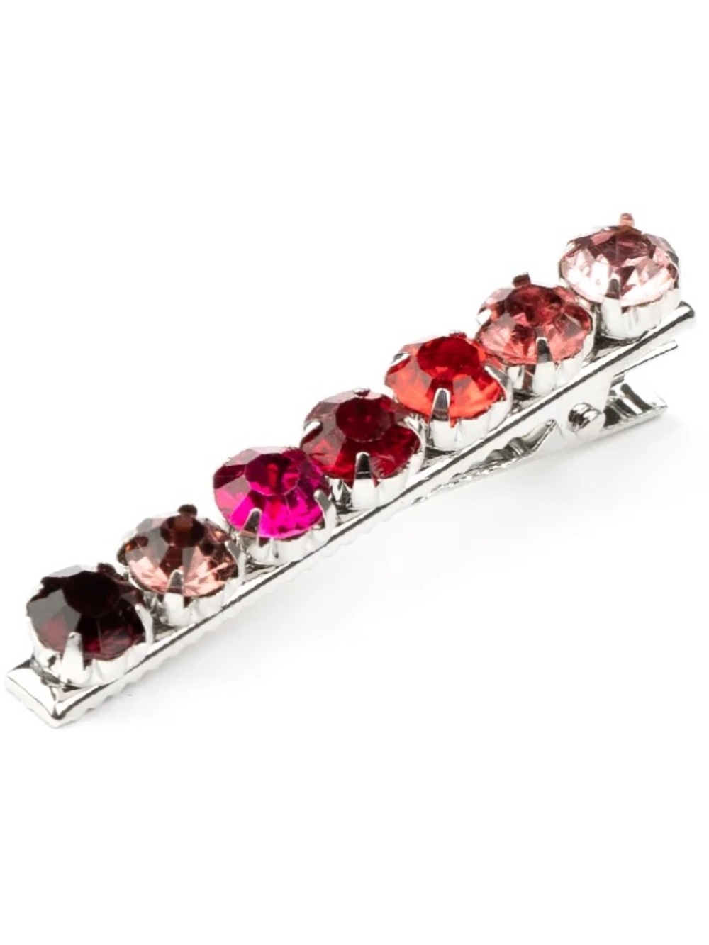 🔴🩷⚫️ “BEDAZZLING BEAUTY” MULTI OMBRÉ HAIR CLIP ~ PAPARAZZI❗️ 🔴🩷⚫️ 2.5 “ wide❗️